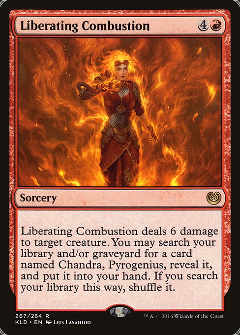 Liberating Combustion [Kaladesh] | Galactic Gamez