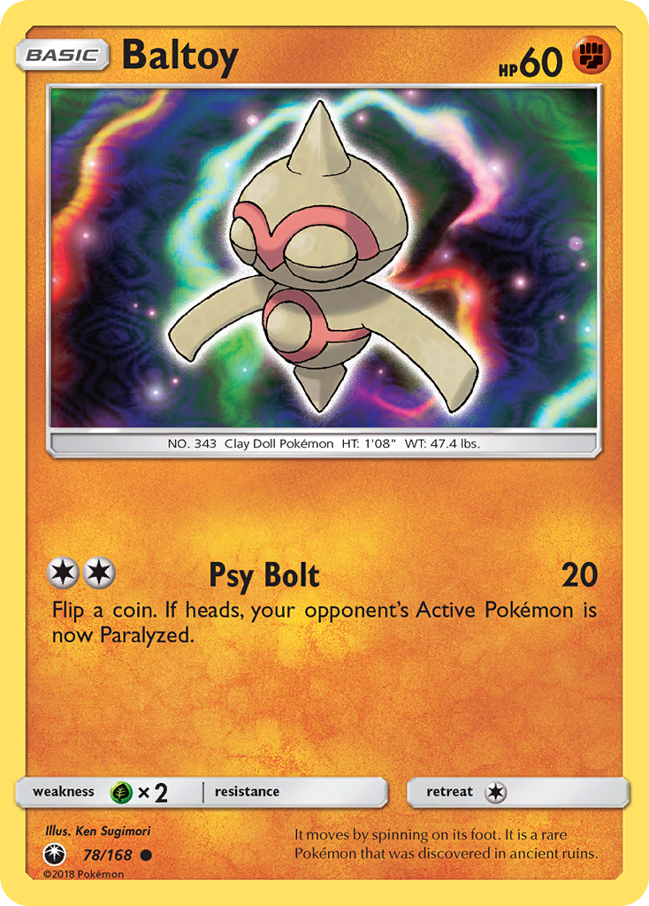 Baltoy (78/168) [Sun & Moon: Celestial Storm] | Galactic Gamez