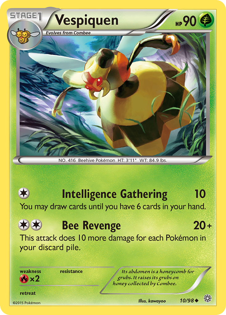 Vespiquen (10/98) [XY: Ancient Origins] | Galactic Gamez