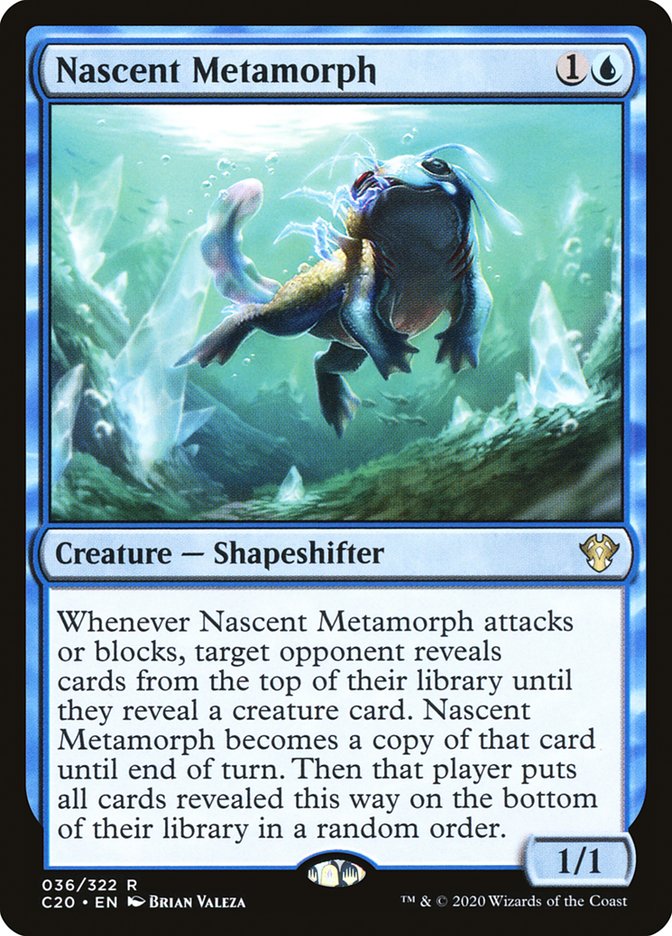 Nascent Metamorph [Commander 2020] | Galactic Gamez