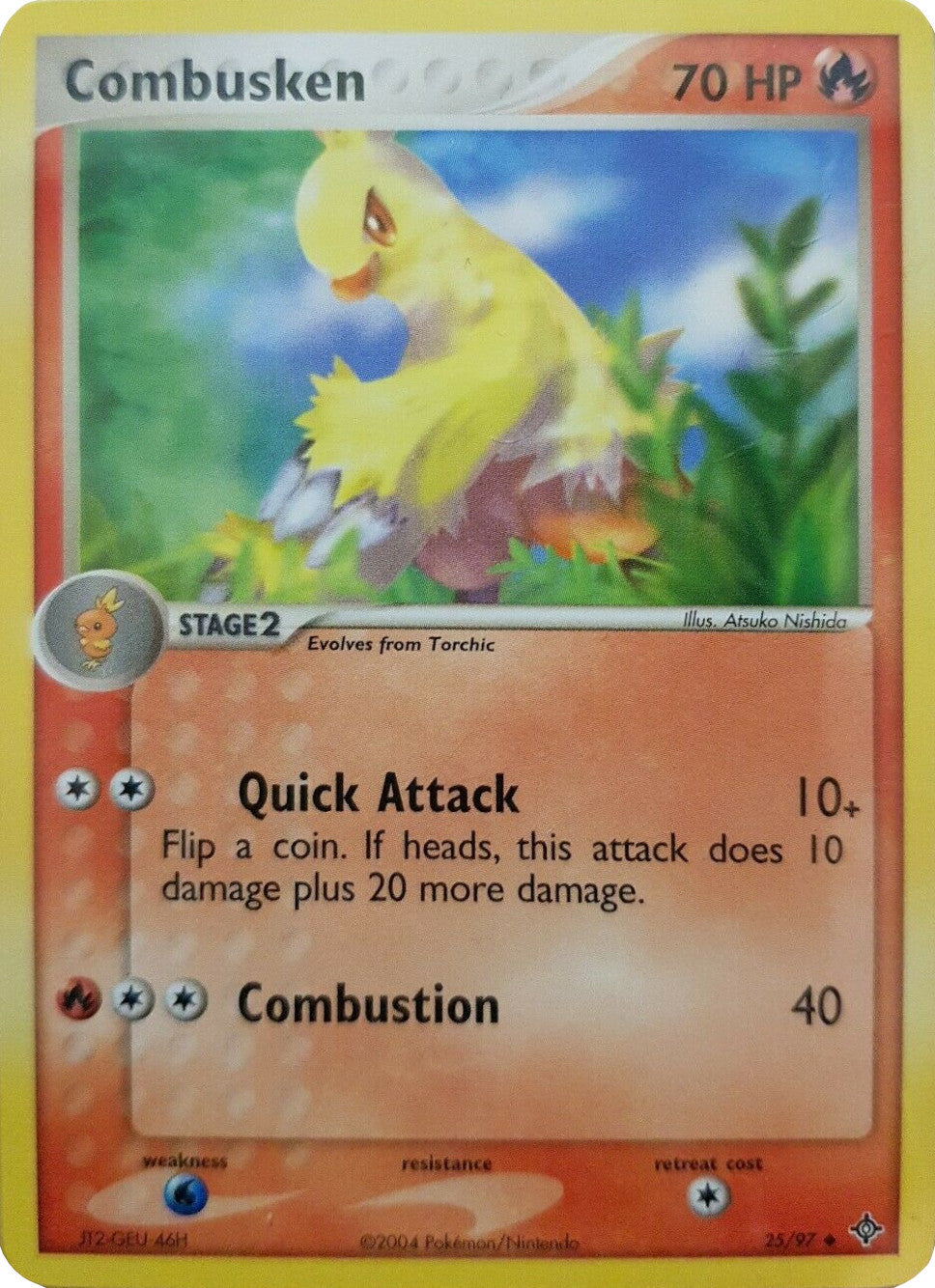 Combusken (25/97) [EX: Battle Stadium] | Galactic Gamez