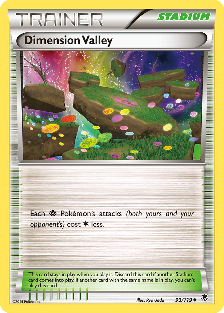 Dimension Valley (93/119) [XY: Phantom Forces] | Galactic Gamez