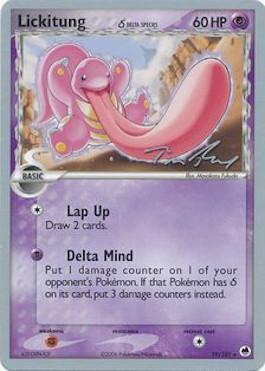 Lickitung (19/101) (Delta Species) (Legendary Ascent - Tom Roos) [World Championships 2007] | Galactic Gamez