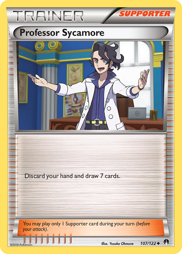 Professor Sycamore (107/122) [XY: BREAKpoint] | Galactic Gamez