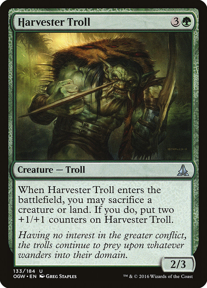 Harvester Troll [Oath of the Gatewatch] | Galactic Gamez