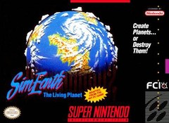 Sim Earth the Living Planet - Super Nintendo | Galactic Gamez