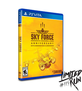 Sky Force Anniversary - Playstation Vita | Galactic Gamez