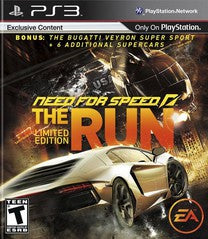 Need for Speed: The Run Limited Edition - Playstation 3 | Galactic Gamez