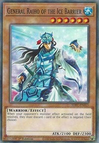 General Raiho of the Ice Barrier [SDFC-EN015] Common | Galactic Gamez