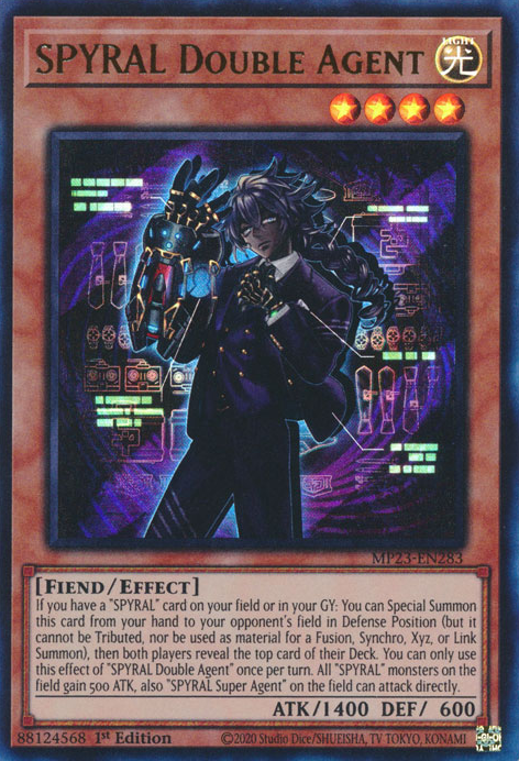 SPYRAL Double Agent [MP23-EN283] Ultra Rare | Galactic Gamez