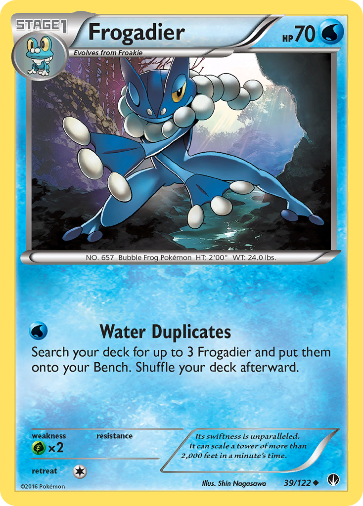 Frogadier (39/122) [XY: BREAKpoint] | Galactic Gamez