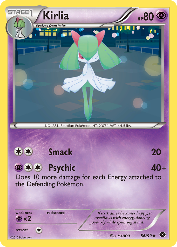 Kirlia (56/99) [Black & White: Next Destinies] | Galactic Gamez