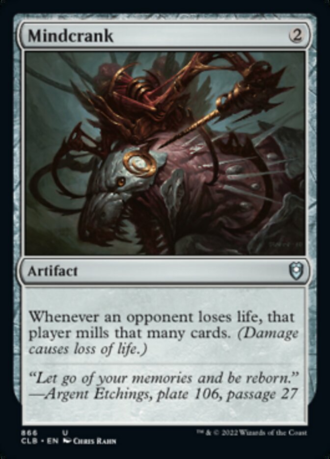 Mindcrank [Commander Legends: Battle for Baldur's Gate] | Galactic Gamez
