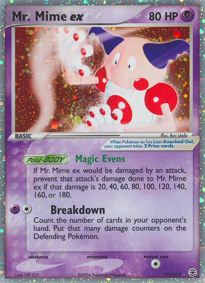 Mr. Mime ex (111/112) [EX: FireRed & LeafGreen] | Galactic Gamez