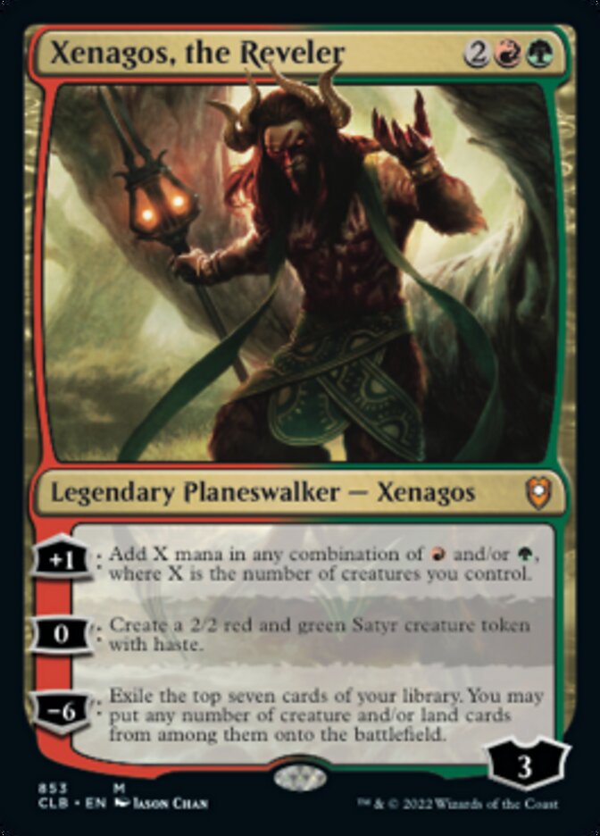 Xenagos, the Reveler [Commander Legends: Battle for Baldur's Gate] | Galactic Gamez