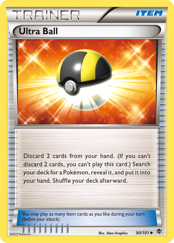 Ultra Ball (90/101) [Black & White: Plasma Blast] | Galactic Gamez