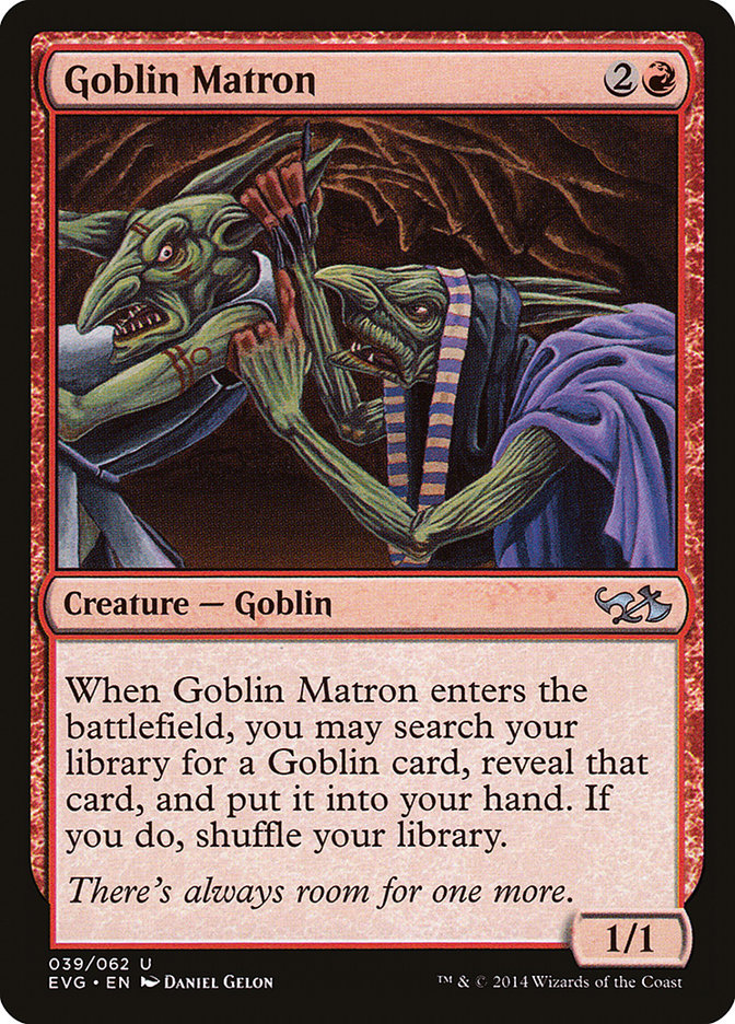 Goblin Matron (Elves vs. Goblins) [Duel Decks Anthology] | Galactic Gamez