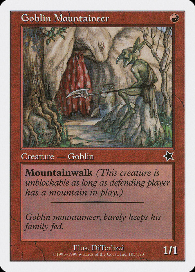 Goblin Mountaineer [Starter 1999] | Galactic Gamez