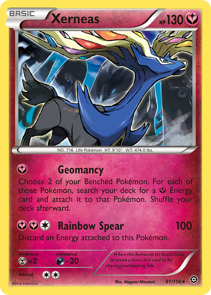 Xerneas (81/114) [XY: Steam Siege] | Galactic Gamez