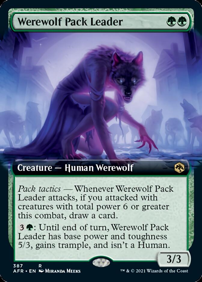 Werewolf Pack Leader (Extended) [Dungeons & Dragons: Adventures in the Forgotten Realms] | Galactic Gamez