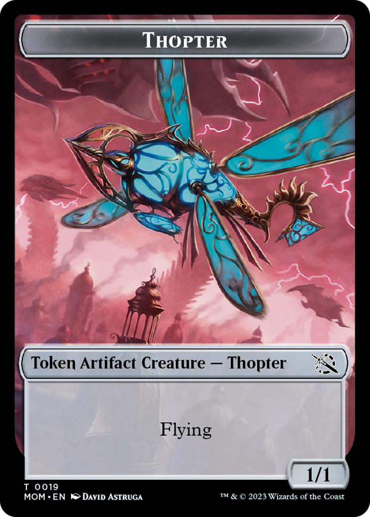 Thopter Token [March of the Machine Tokens] | Galactic Gamez