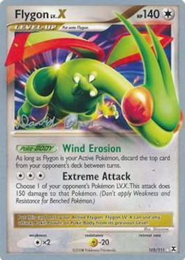 Flygon LV.X (105/111) (Stallgon - David Cohen) [World Championships 2009] | Galactic Gamez