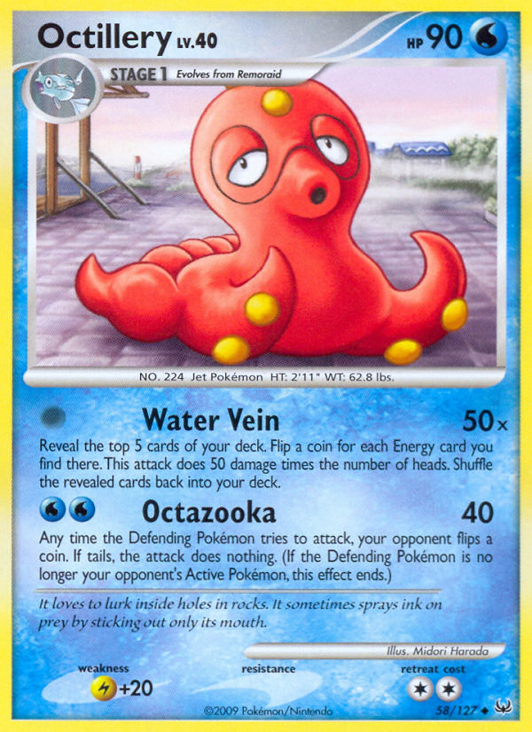 Octillery (58/127) [Platinum: Base Set] | Galactic Gamez