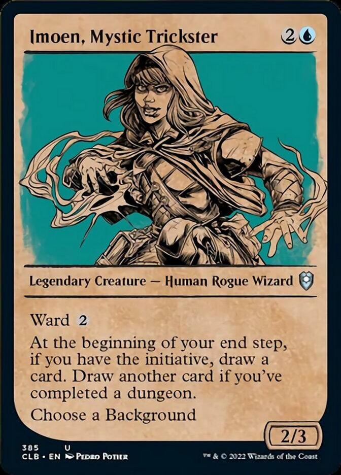 Imoen, Mystic Trickster (Showcase) [Commander Legends: Battle for Baldur's Gate] | Galactic Gamez