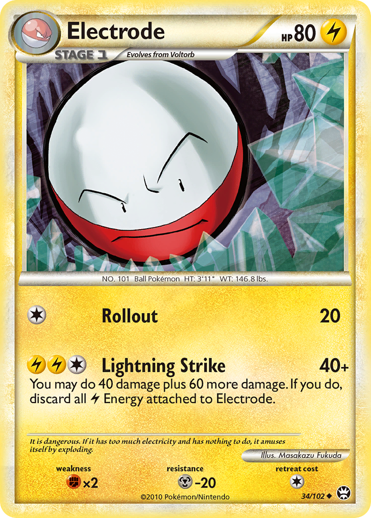 Electrode (34/102) [HeartGold & SoulSilver: Triumphant] | Galactic Gamez