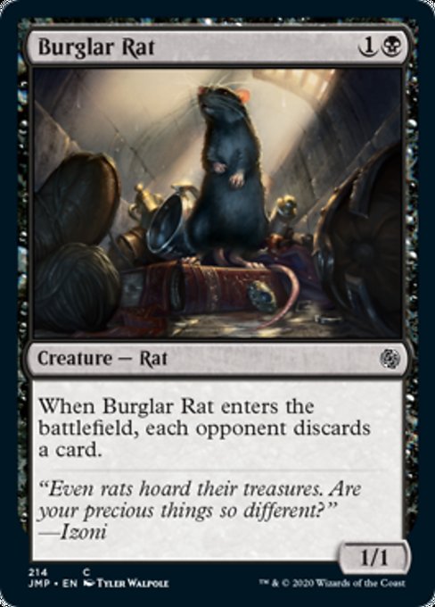 Burglar Rat [Jumpstart] | Galactic Gamez