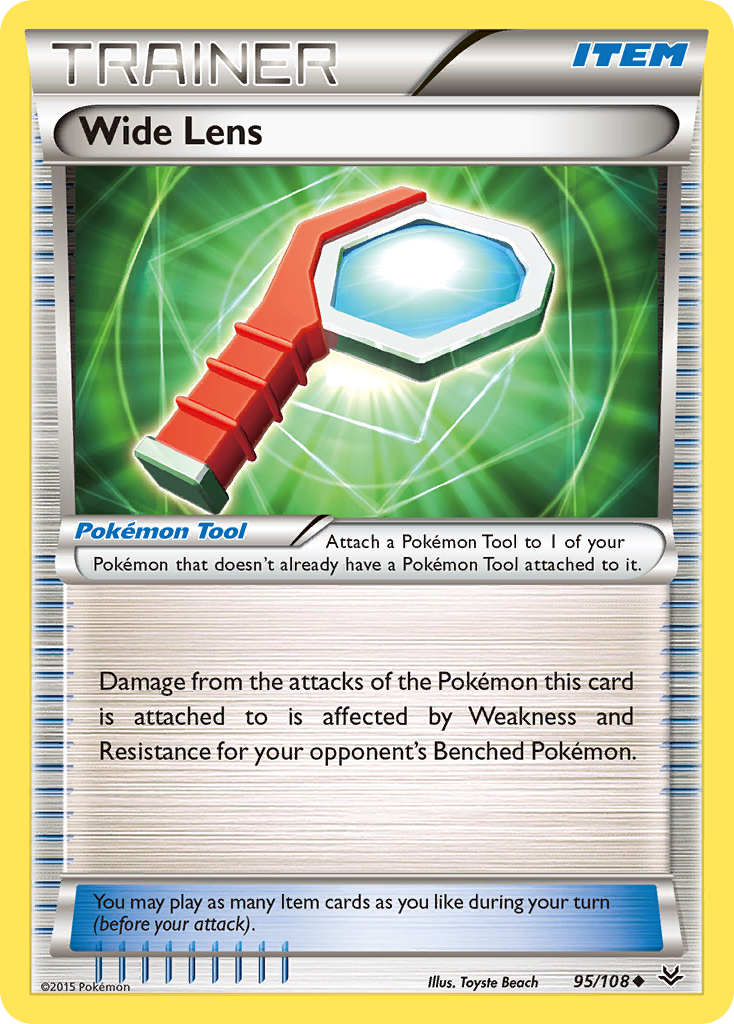 Wide Lens (95/108) [XY: Roaring Skies] | Galactic Gamez