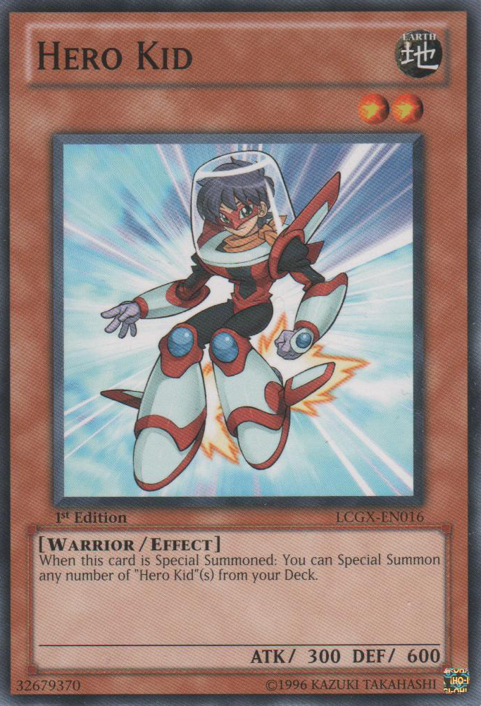 Hero Kid [LCGX-EN016] Common | Galactic Gamez
