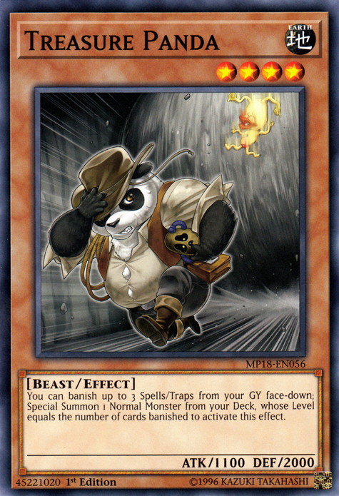 Treasure Panda [MP18-EN056] Common | Galactic Gamez