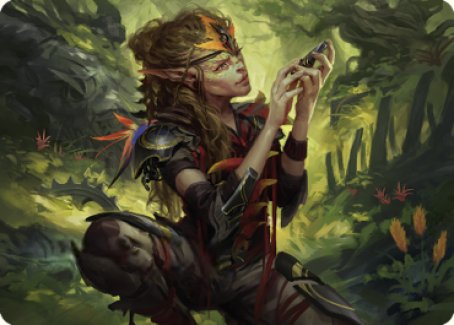 Meria, Scholar of Antiquity Art Card [Dominaria United Art Series] | Galactic Gamez