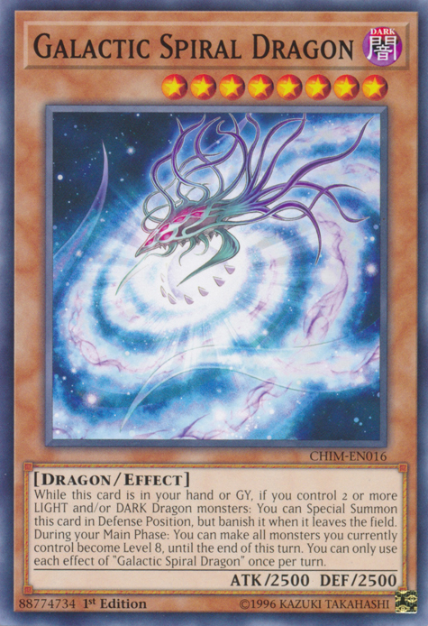 Galactic Spiral Dragon [CHIM-EN016] Common | Galactic Gamez