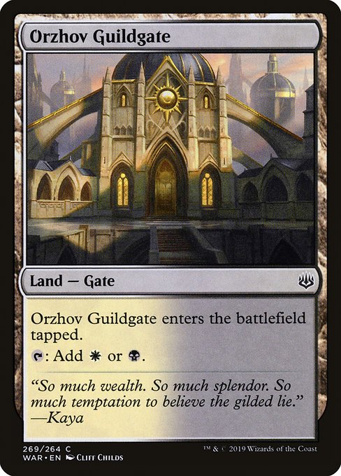 Orzhov Guildgate [War of the Spark] | Galactic Gamez