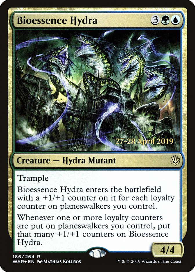 Bioessence Hydra  [War of the Spark Prerelease Promos] | Galactic Gamez