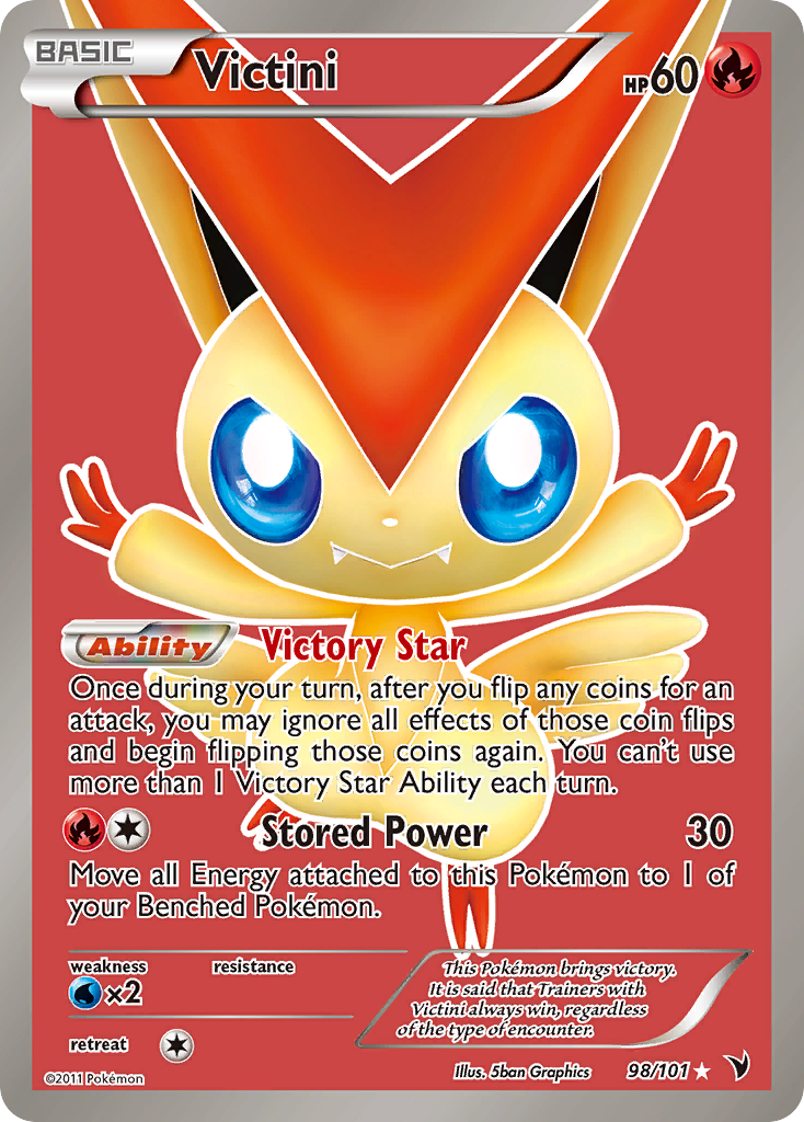 Victini (98/101) [Black & White: Noble Victories] | Galactic Gamez