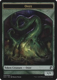 Ooze // Frog Lizard Token [Ravnica Allegiance: Guild Kits] | Galactic Gamez