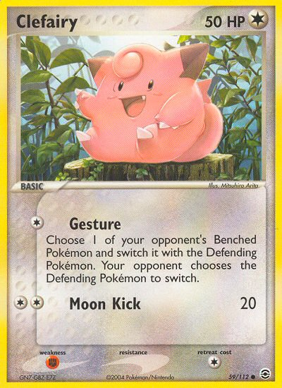 Clefairy (59/112) [EX: FireRed & LeafGreen] | Galactic Gamez