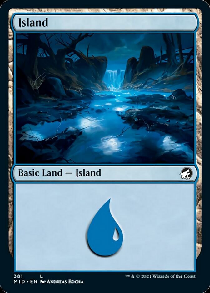 Island (381) [Innistrad: Midnight Hunt] | Galactic Gamez