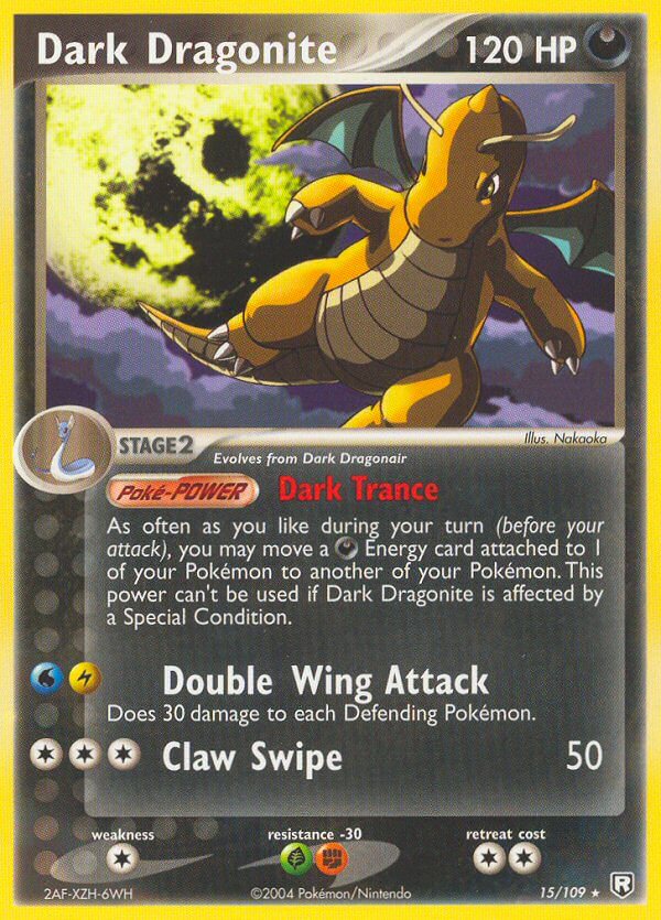 Dark Dragonite (15/109) (Theme Deck Exclusive) [EX: Team Rocket Returns] | Galactic Gamez