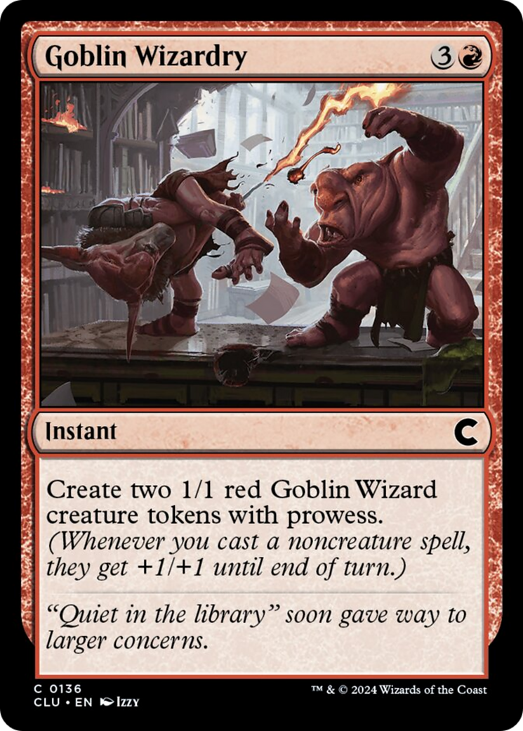 Goblin Wizardry [Ravnica: Clue Edition] | Galactic Gamez