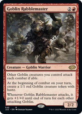 Goblin Rabblemaster [Jumpstart 2022] | Galactic Gamez