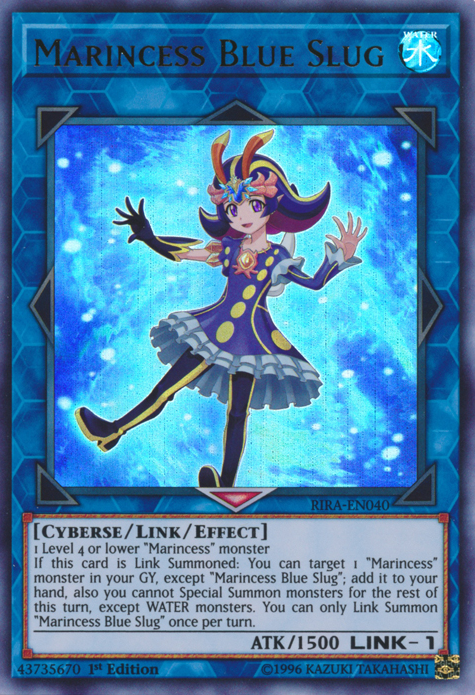 Marincess Blue Slug [RIRA-EN040] Ultra Rare | Galactic Gamez