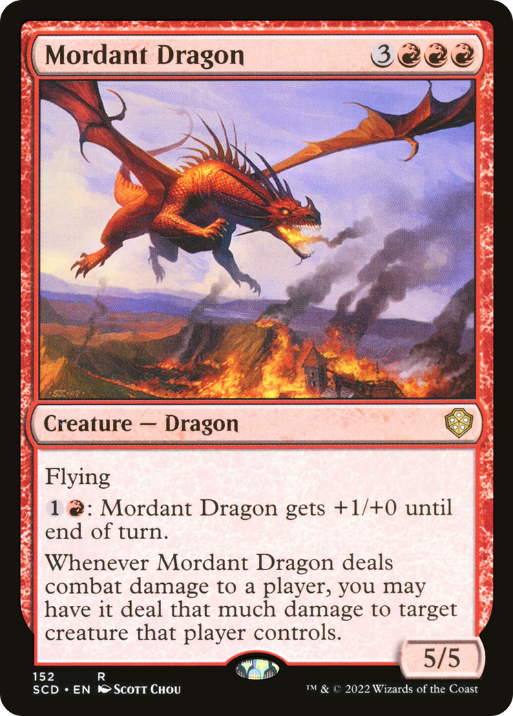 Mordant Dragon [Starter Commander Decks] | Galactic Gamez