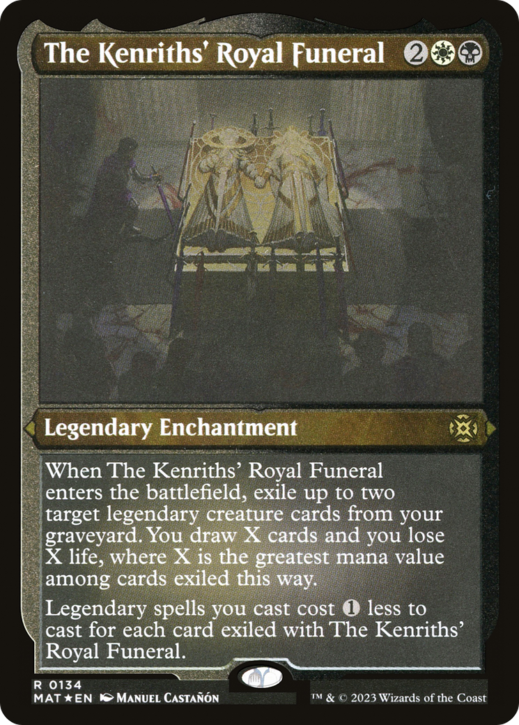 The Kenriths' Royal Funeral (Foil Etched) [March of the Machine: The Aftermath] | Galactic Gamez