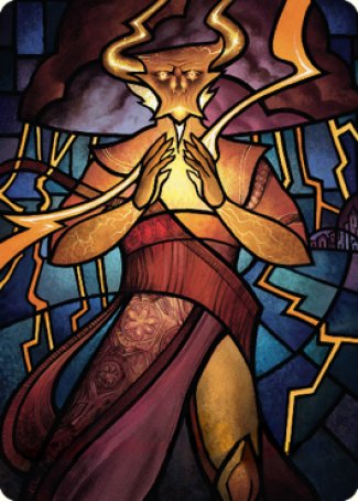 Najal, the Storm Runner Art Card [Dominaria United Art Series] | Galactic Gamez