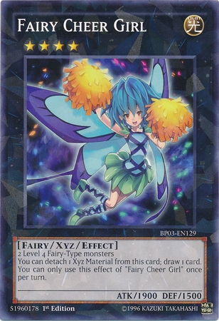 Fairy Cheer Girl (Shatterfoil) [BP03-EN129] Rare | Galactic Gamez