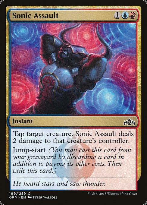 Sonic Assault [Guilds of Ravnica] | Galactic Gamez